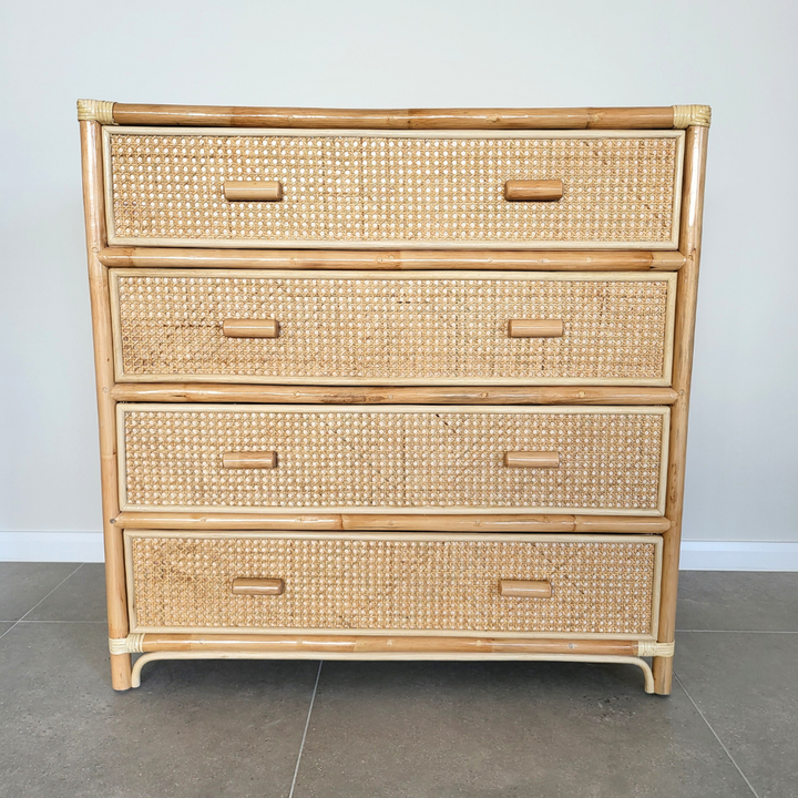 Coastal Dresser 4 Drawers (PRE ORDER)