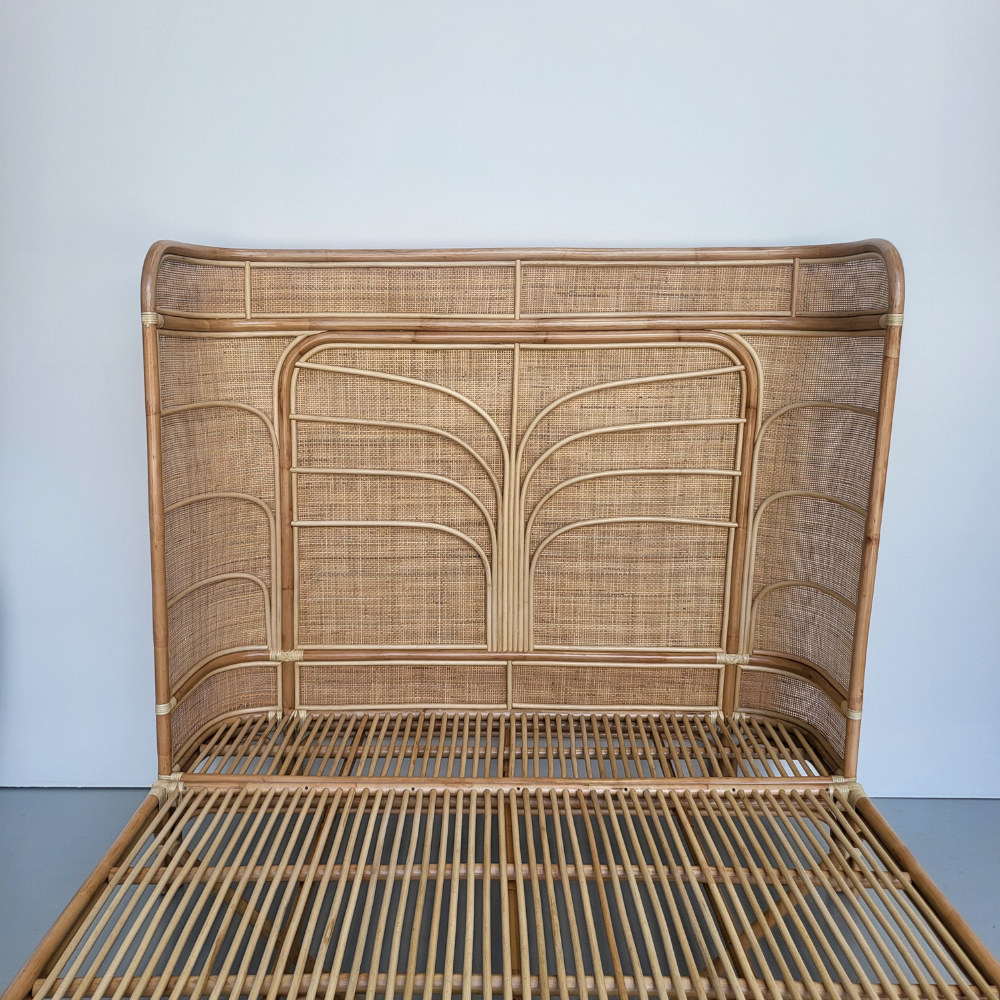 Inverted Coastal Rattan Bed Queen (PRE ORDER)