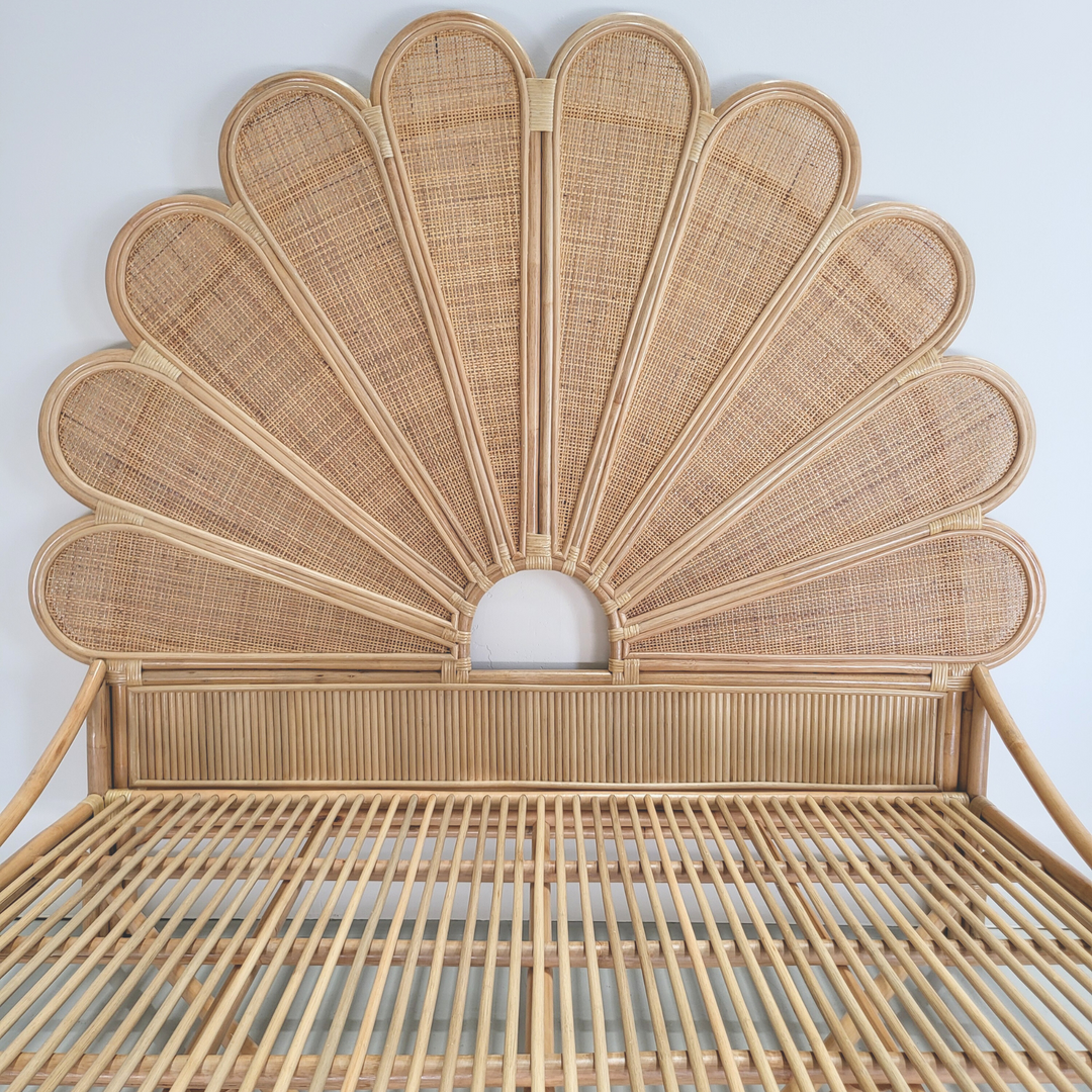 Naomi Rattan Bed (2 Sizes)