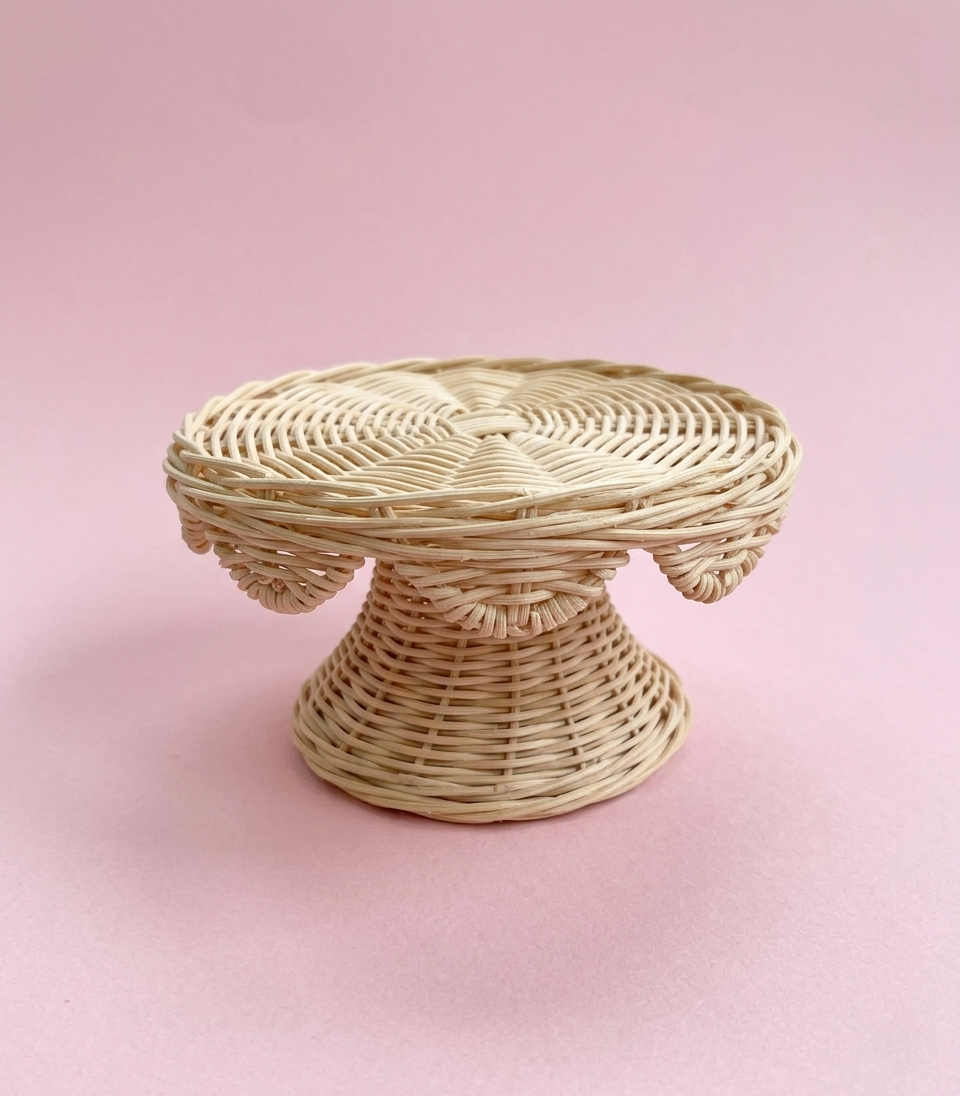 Rattan Cake Stand