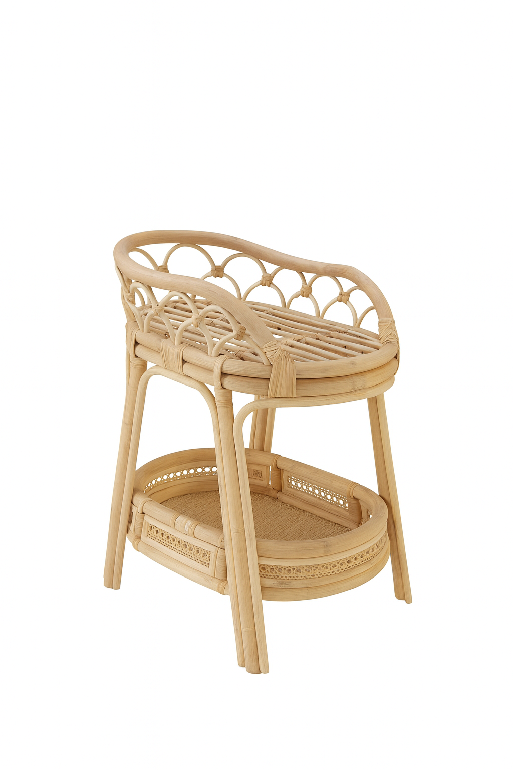 Rattan Doll Change Table