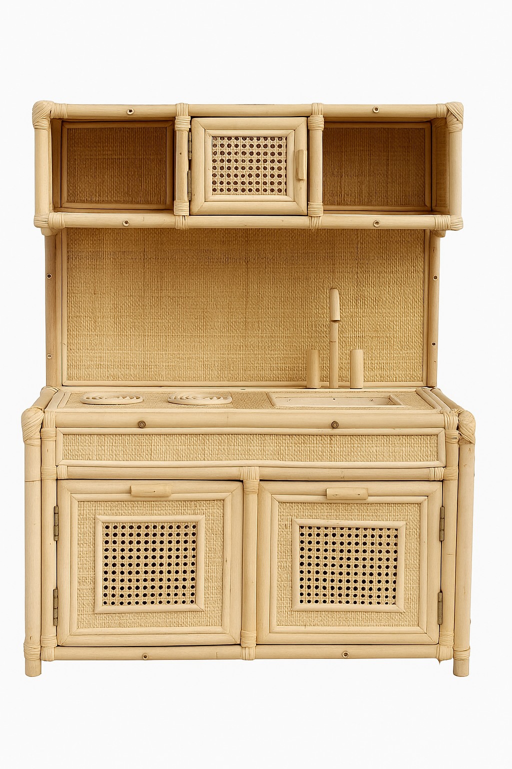 The Beachwave Rattan Kitchen - Large