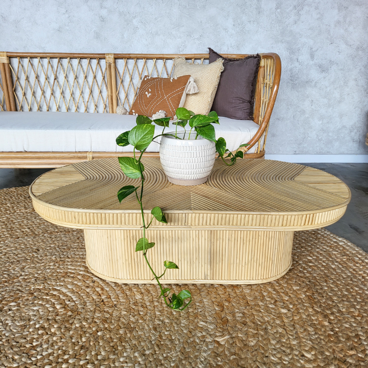 Bali Luxe Rattan Coffee Table (PRE ORDER)