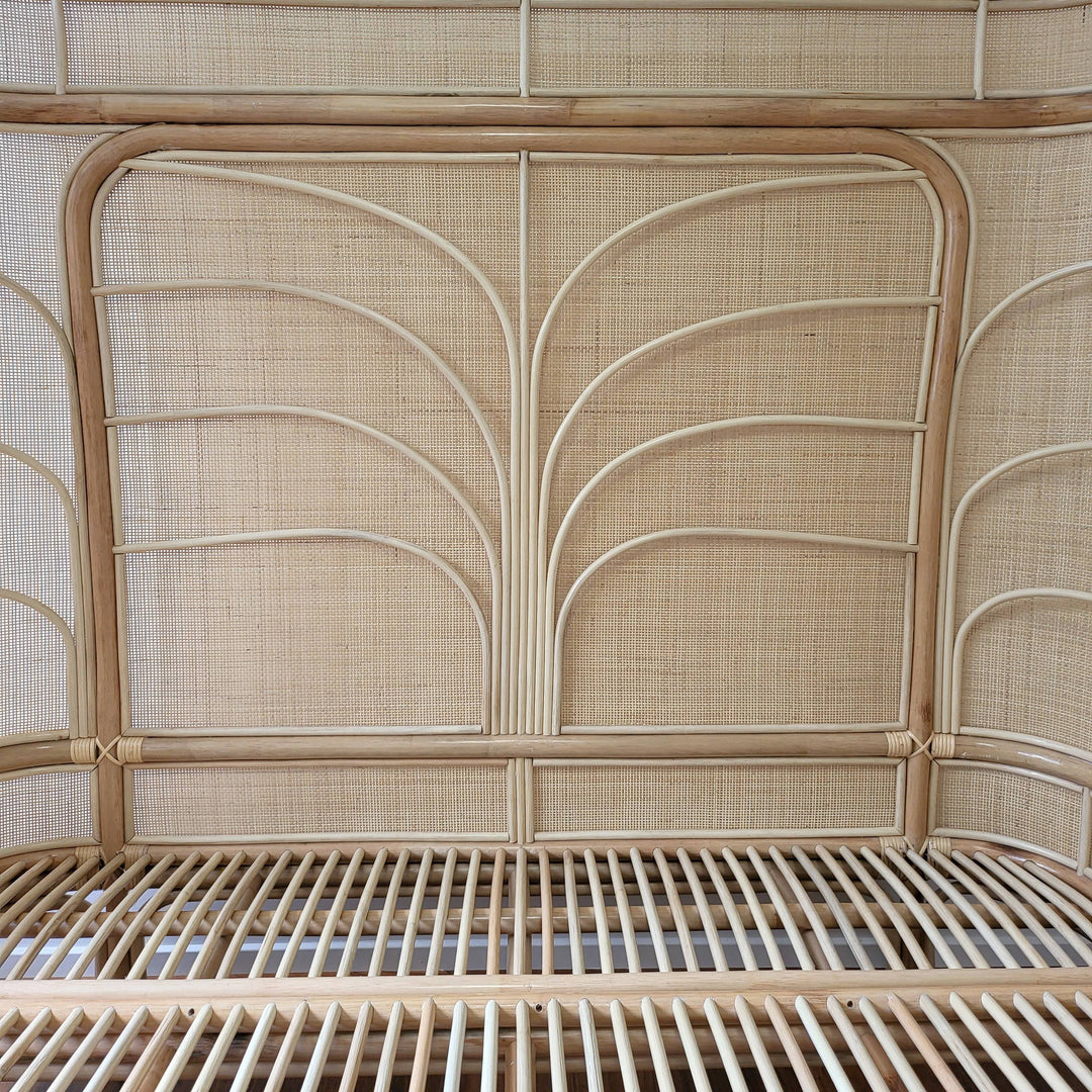 Inverted Coastal Rattan Bed Queen (PRE ORDER)
