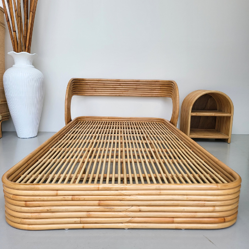 Adele Rattan Bed Single (Pre Order Feb)