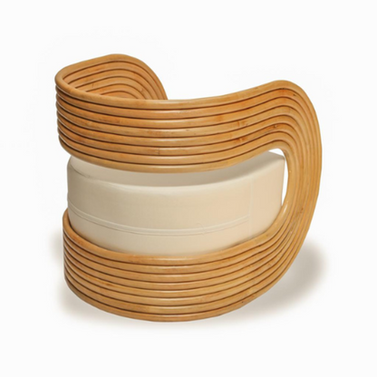 Adele Rattan Sofa Side Chair (PRE ORDER)