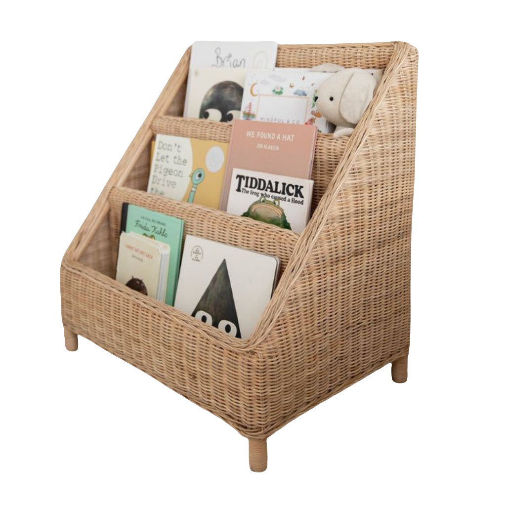 Rattan Book Stand