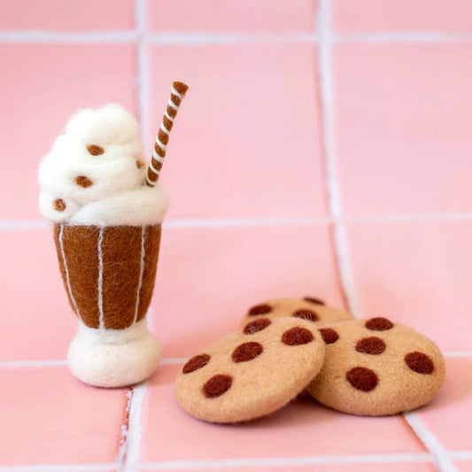 Felt Choc Chip Cookies (PRE ORDER)