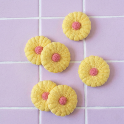 Felt Jammy Dodger Biscuits (PRE ORDER)