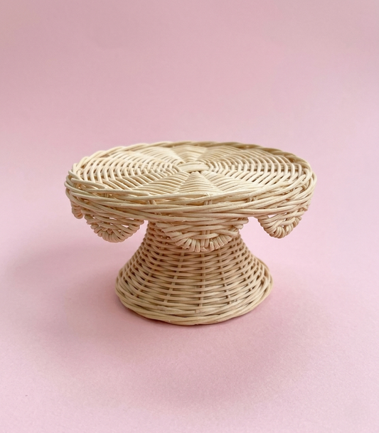 Rattan Cake Stand