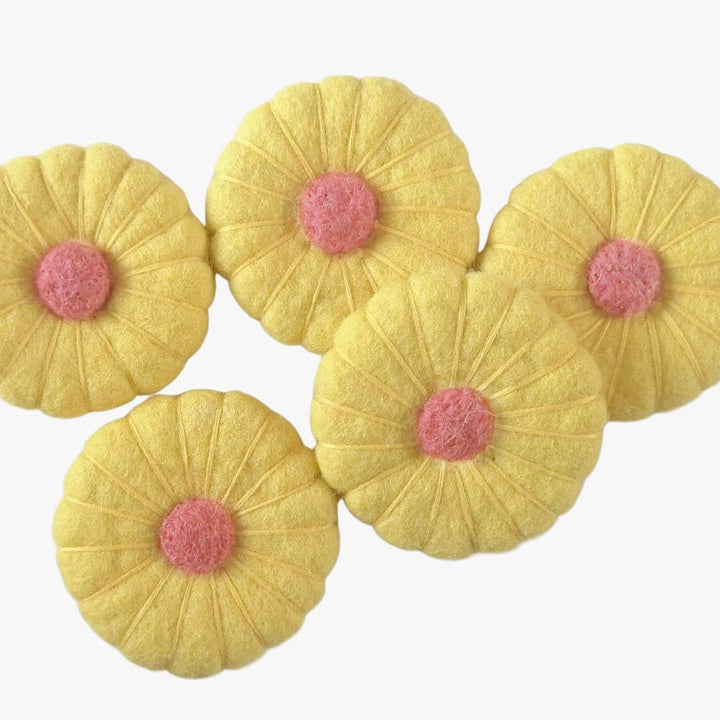 Felt Jammy Dodger Biscuit