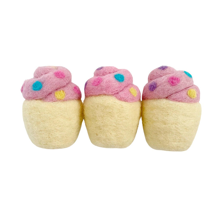 Felt Sprinkle Cupcake