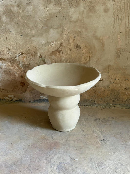 Artisan Scalloped Pedestal Bowl (PRE ORDER)