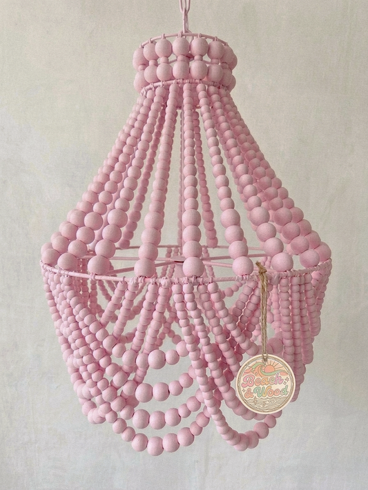 Boho Beaded Chandelier - Custom Colour (PRE ORDER)