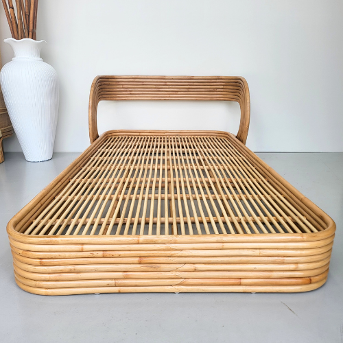 Adele Rattan Bed (4 Sizes)