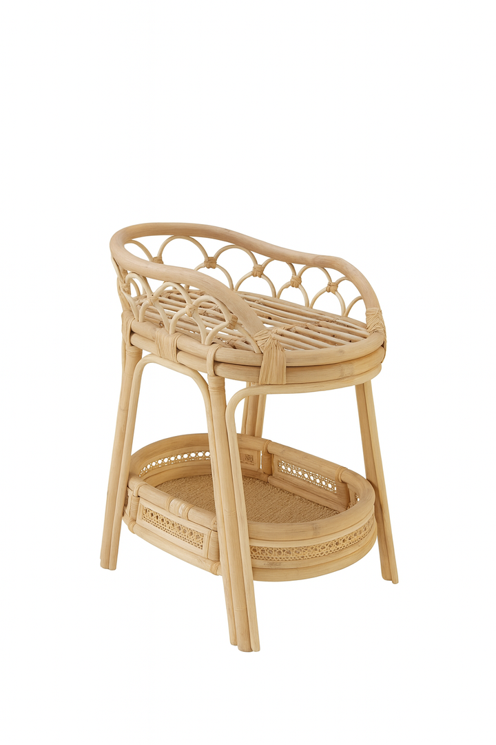 Rattan Doll Change Table