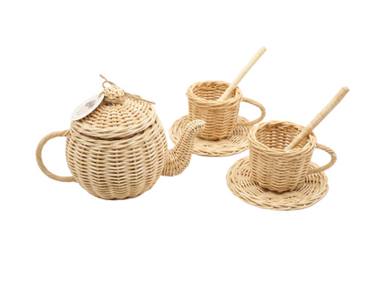 Rattan Tea Set (PRE ORDER)
