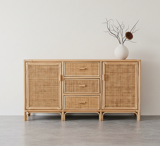The Cove Sideboard Rattan Buffet (PRE ORER)