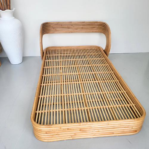 Adele Rattan Bed (4 Sizes) (PRE ORDER)