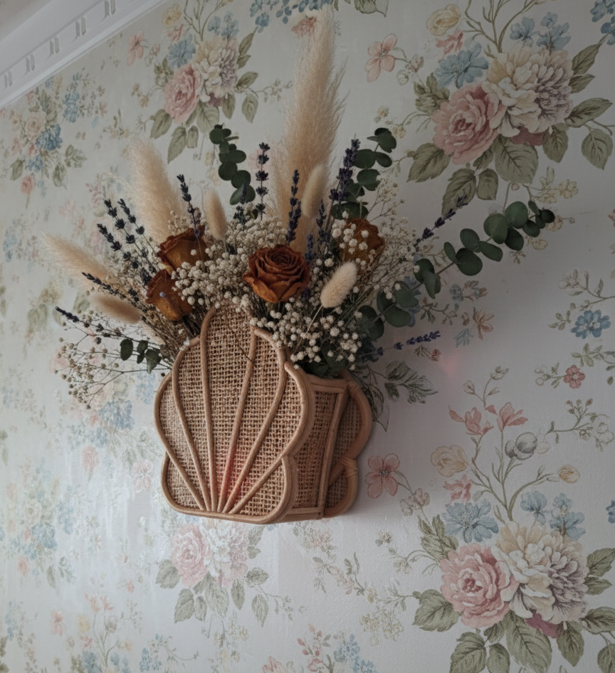 Seashell Wall Basket