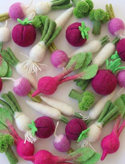 Felt Garden Harvest Vegetable Set