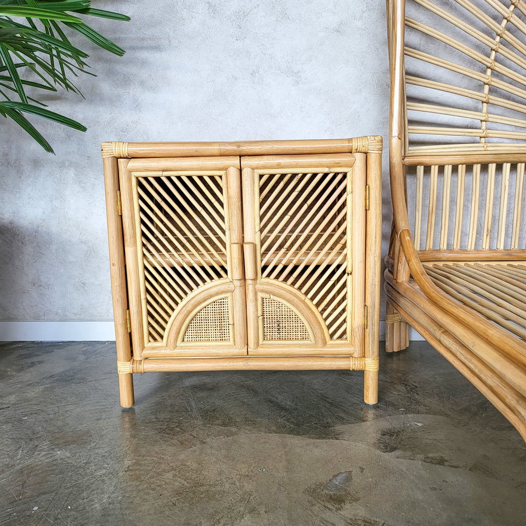 Cicily Rattan Bedside Table (Pre Order Feb)