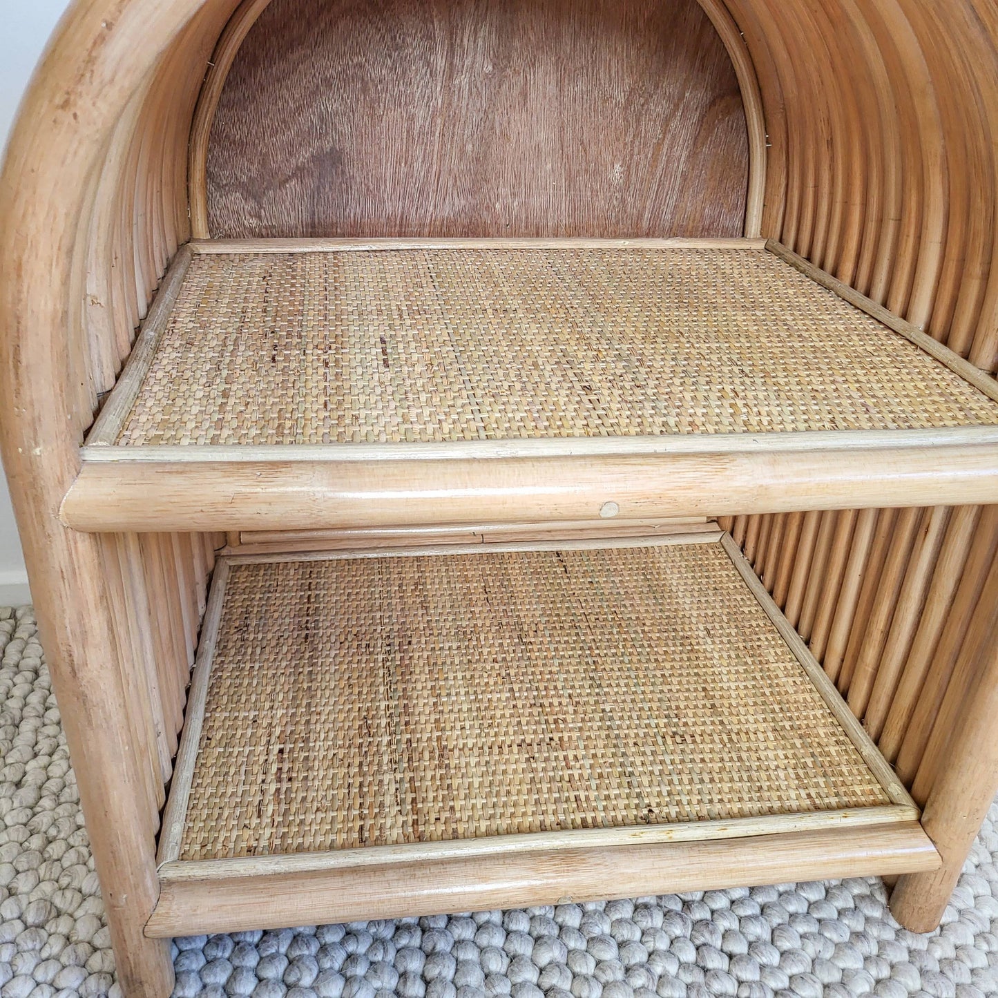 Adele Rattan Bedside Table (PRE ORDER)