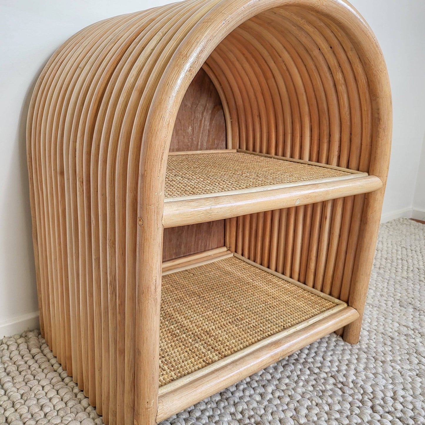 Adele Rattan Bedside Table (PRE ORDER)