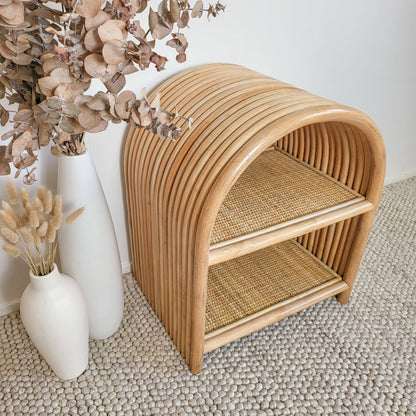 Adele Rattan Bedside Table (PRE ORDER)