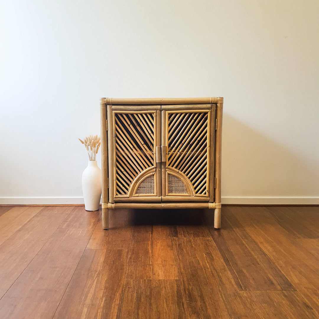 Cicily Rattan Bedside Table (Pre Order Nov)