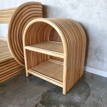 Adele Rattan Bedside Table (PRE ORDER)