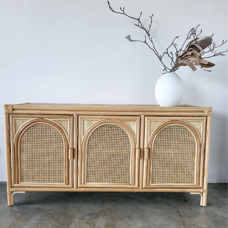 Bali Luxe Rattan Buffet (Pre Order Feb)