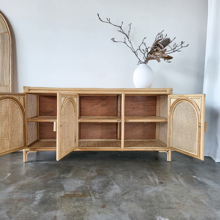 Bali Luxe Rattan Buffet (Pre Order Feb)