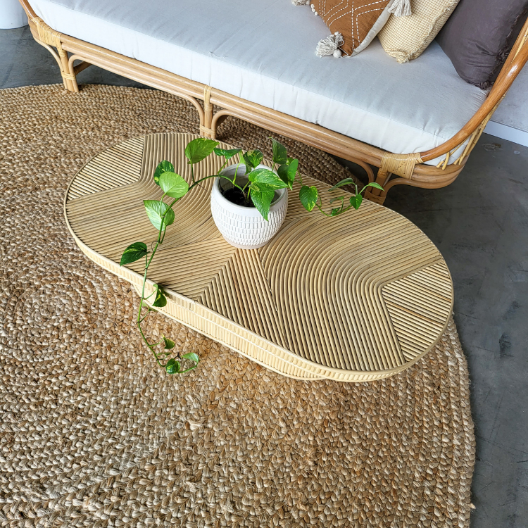 Bali Luxe Rattan Coffee Table (Pre Order Feb)