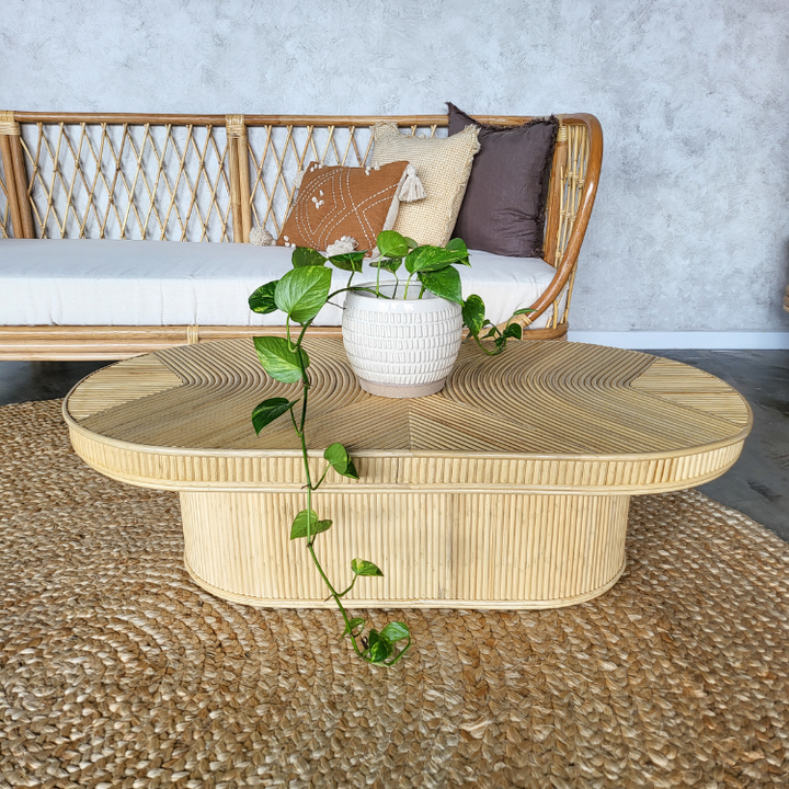 Bali Luxe Rattan Coffee Table (Pre Order Feb)