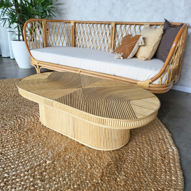 Bali Luxe Rattan Coffee Table (PRE ORDER)