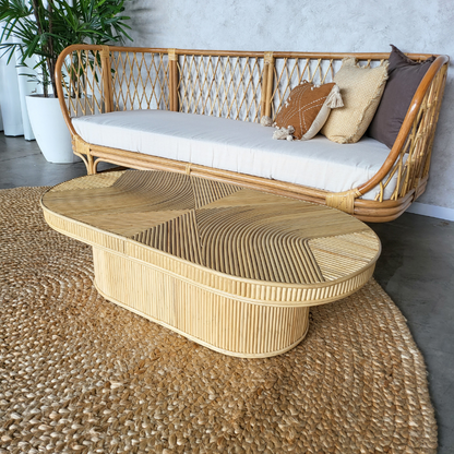Bali Luxe Rattan Coffee Table (PRE ORDER)