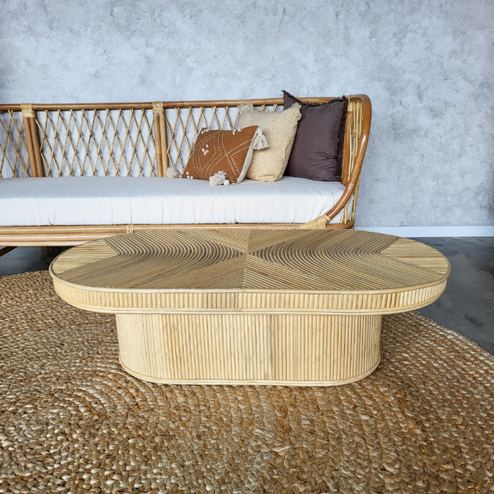 Bali Luxe Rattan Coffee Table (Pre Order Feb)