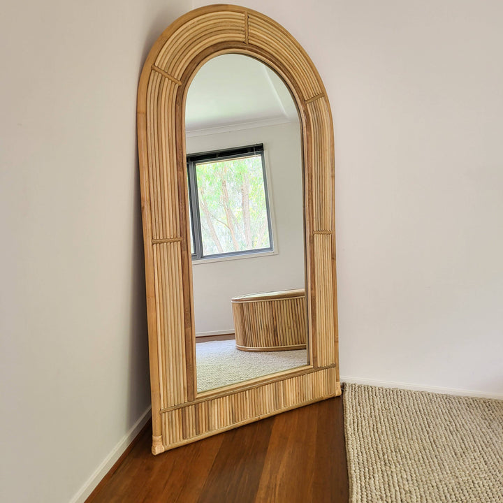 Bali Luxe Rattan Mirror