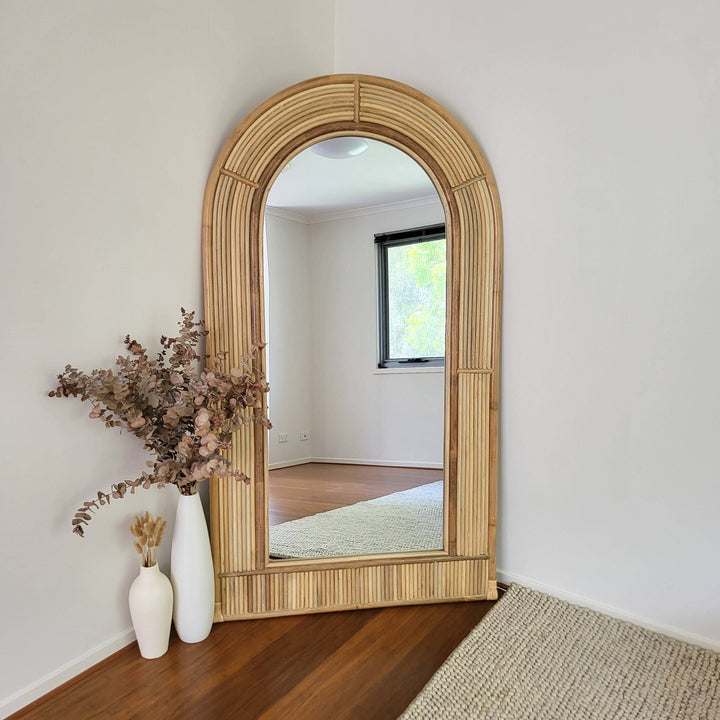 Bali Luxe Rattan Mirror