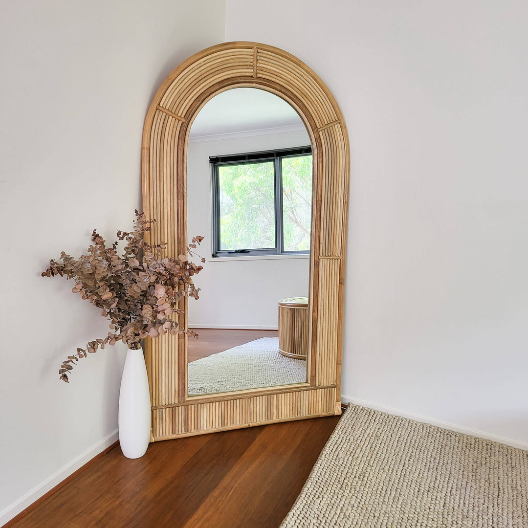 Bali Luxe Rattan Mirror