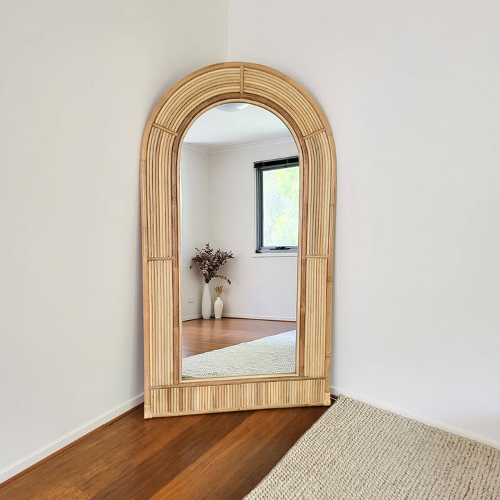 Bali Luxe Rattan Mirror