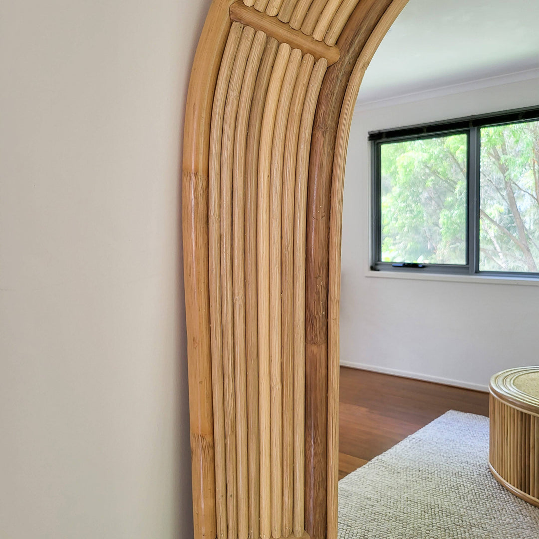 Bali Luxe Rattan Mirror