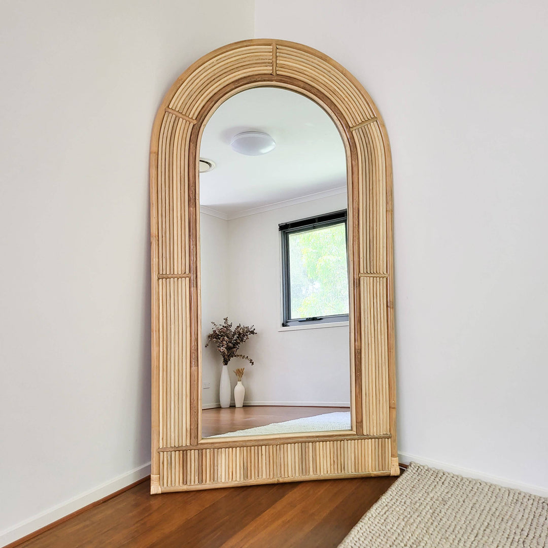 Bali Luxe Rattan Mirror