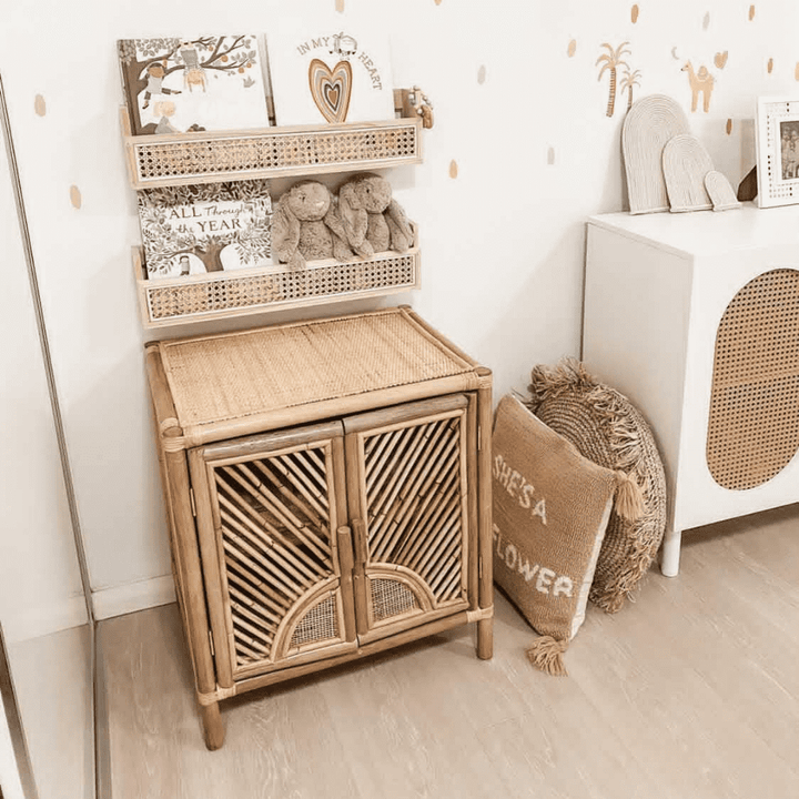 Cicily Rattan Bedside Table (Pre Order Feb)